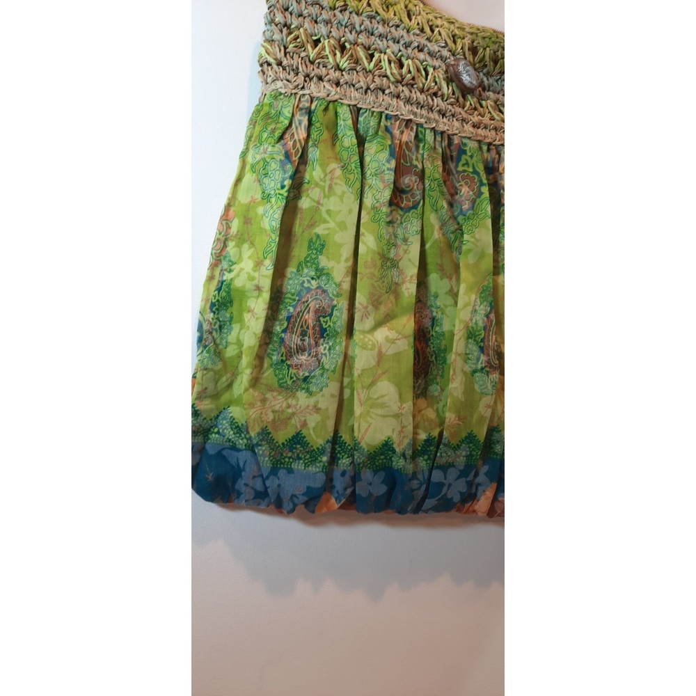 Capelli Straworld Womens Shoulder Bag Floral Natural Pattern NWT - Picture 8 of 8